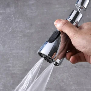 Extensor de Torneira 360° Anti-Respingo – Pressurizada, Ajustável e Econômica